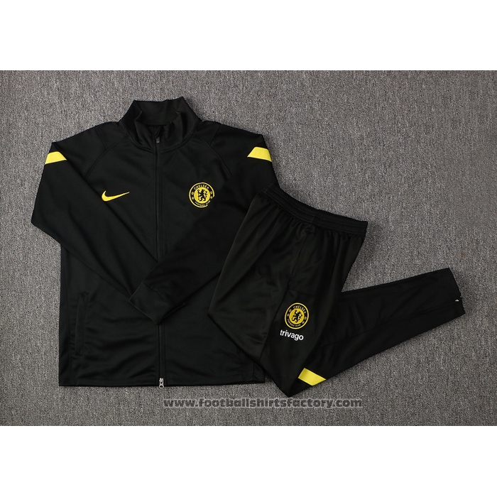 Jacket Tracksuit Chelsea 2021-2022 Black